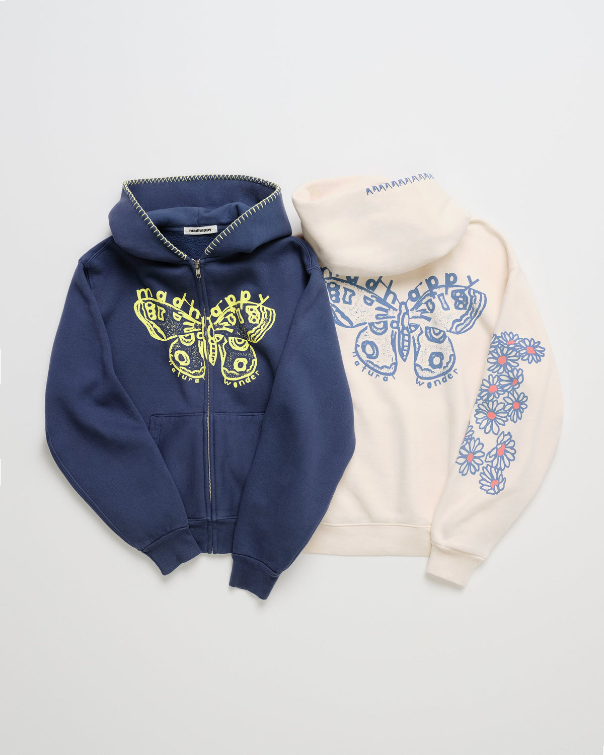 Butterfly Midweight Fleece Zip Up