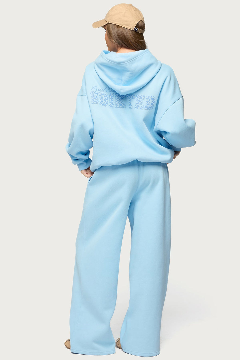 Pastel Edit Edikted Oversized Hoodie