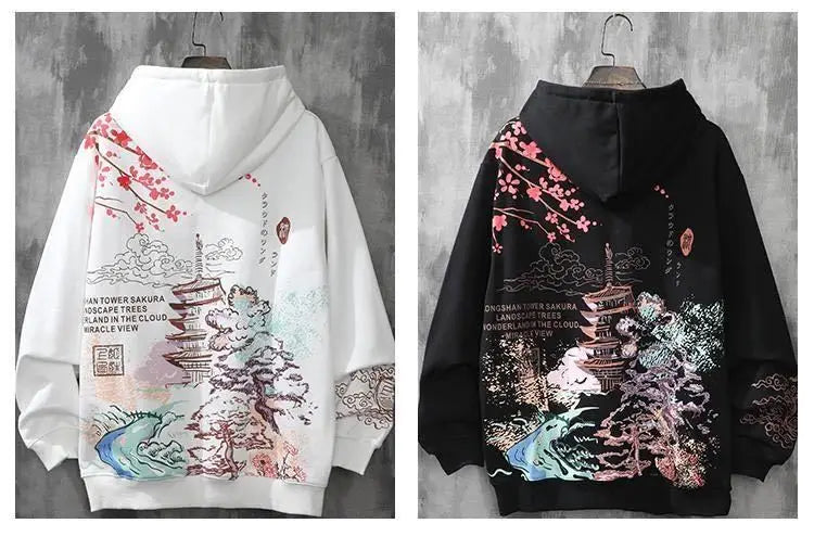 hoodie y2k clothes harajuku Men's anime hip-hop japanese streetwear Sweatshirt hoodies men kpop