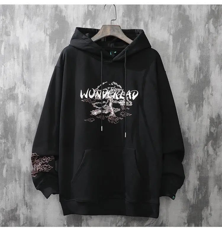 hoodie y2k clothes harajuku Men's anime hip-hop japanese streetwear Sweatshirt hoodies men kpop