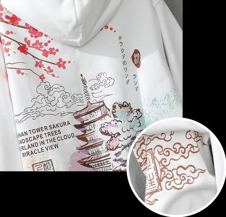 hoodie y2k clothes harajuku Men's anime hip-hop japanese streetwear Sweatshirt hoodies men kpop