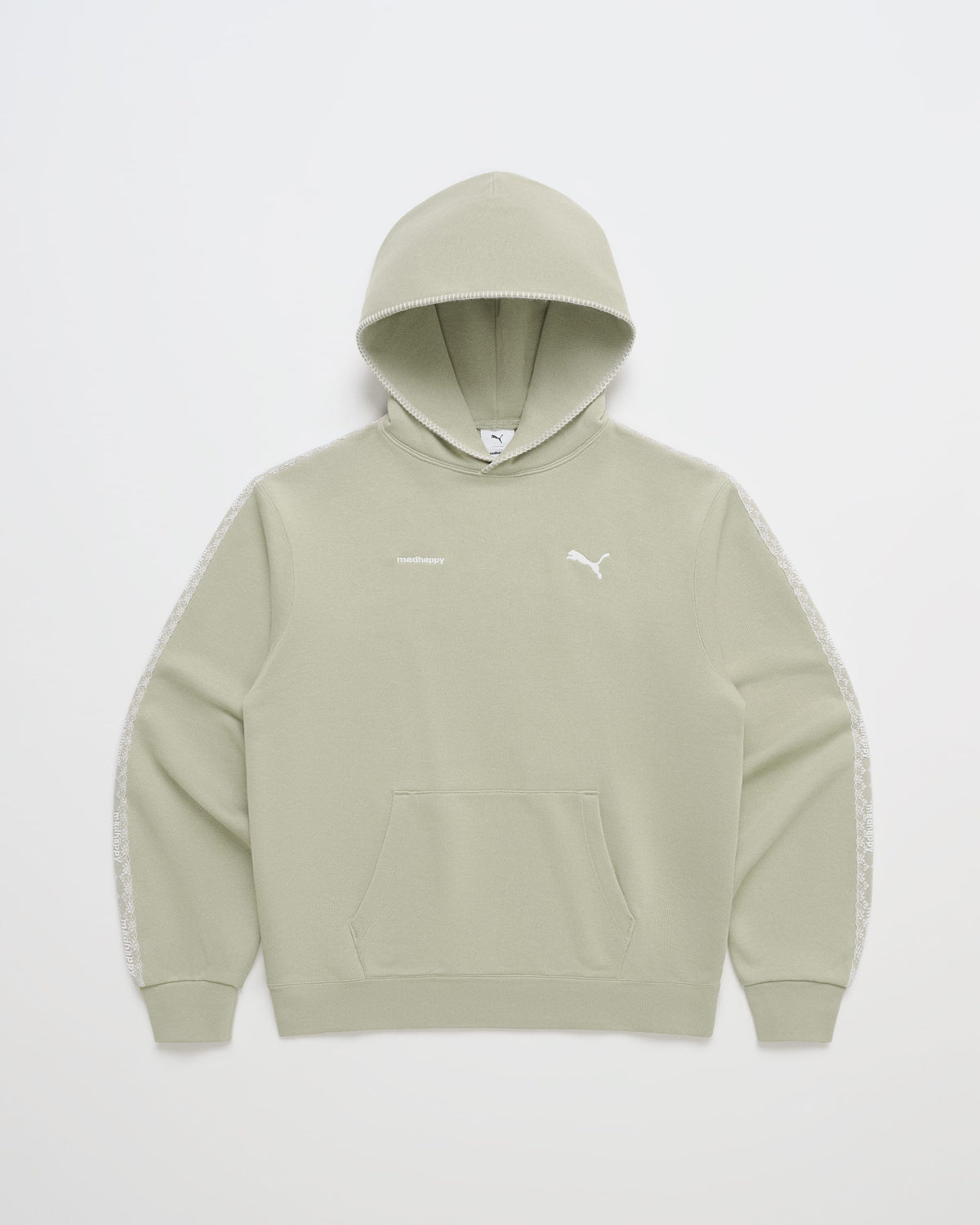 PUMA Lace Trim Fleece Hoodie