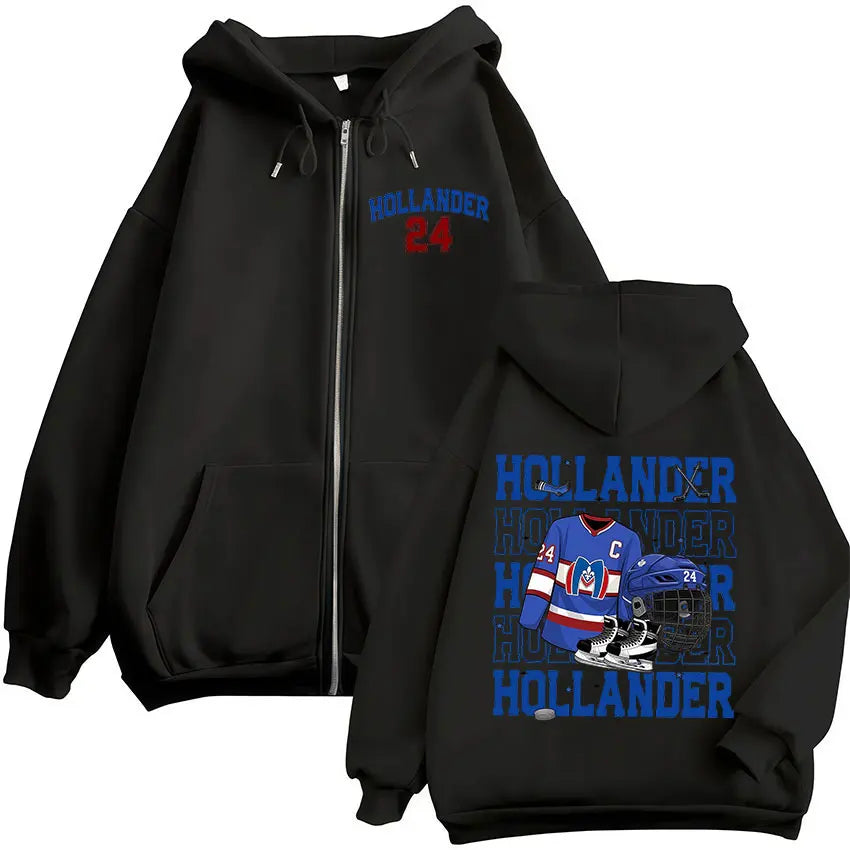 Zipper Hoodies Men's Women Clothing Fashion Zip Up Sweatshirts Jackets Coats