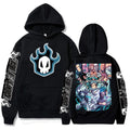 Japan Anime Cartoon Manga Peripherals Hoodies Bleach Print Pullovers Long Sleeve Harajuku Fashion Fleece Warm Casual Sweatshirt