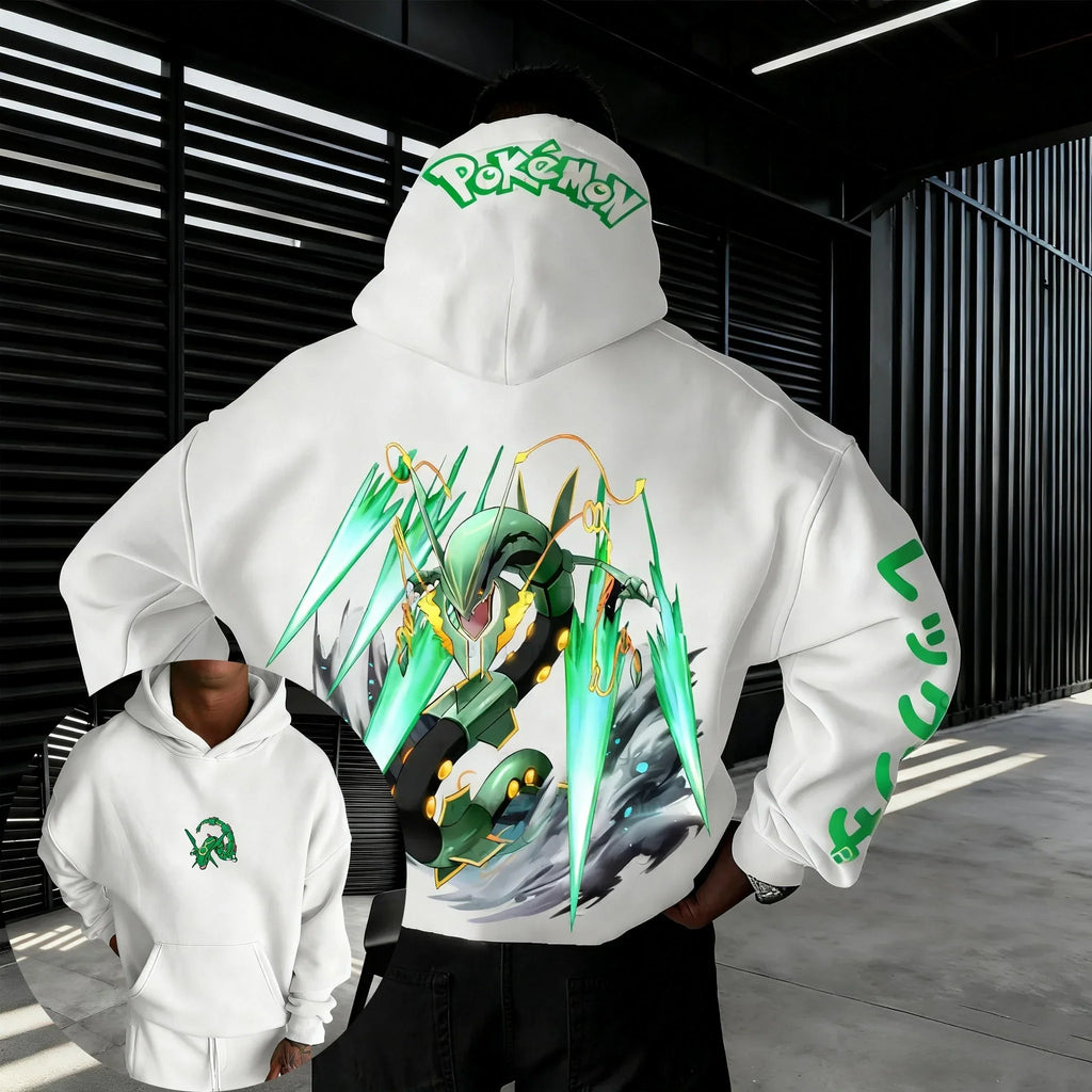 Anime Co Branded Hoodie 2025 Autumn/Winter New Harajuku Men's and Women's Large Loose Casual Parent Child Sweater Top