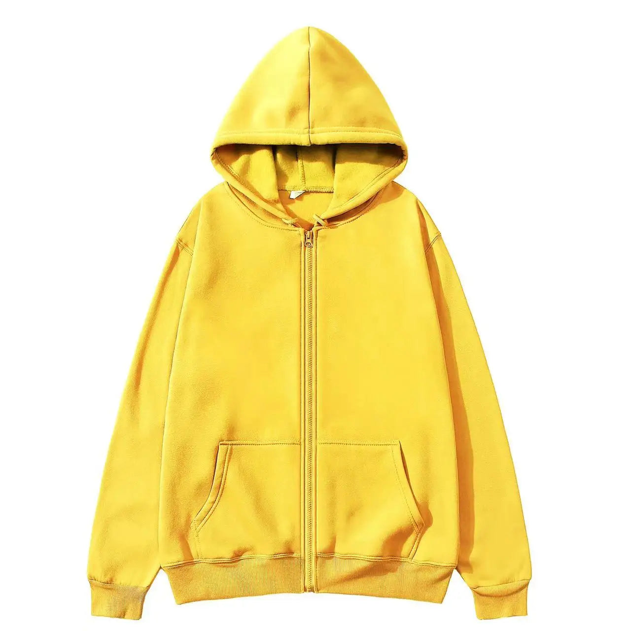 Men's Zip Up Hoodies Casual Zipper Jacket Coats Women Fleece Autumn Winter Harajuku Gothic Hooded Sweatshirts Sports Streetwear