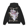 Hoodies Sleeve Hoodies Pure Cotton Clothing Knights of The Zodiac Japanese Anime Men Oversized Long Sleeved Shirt