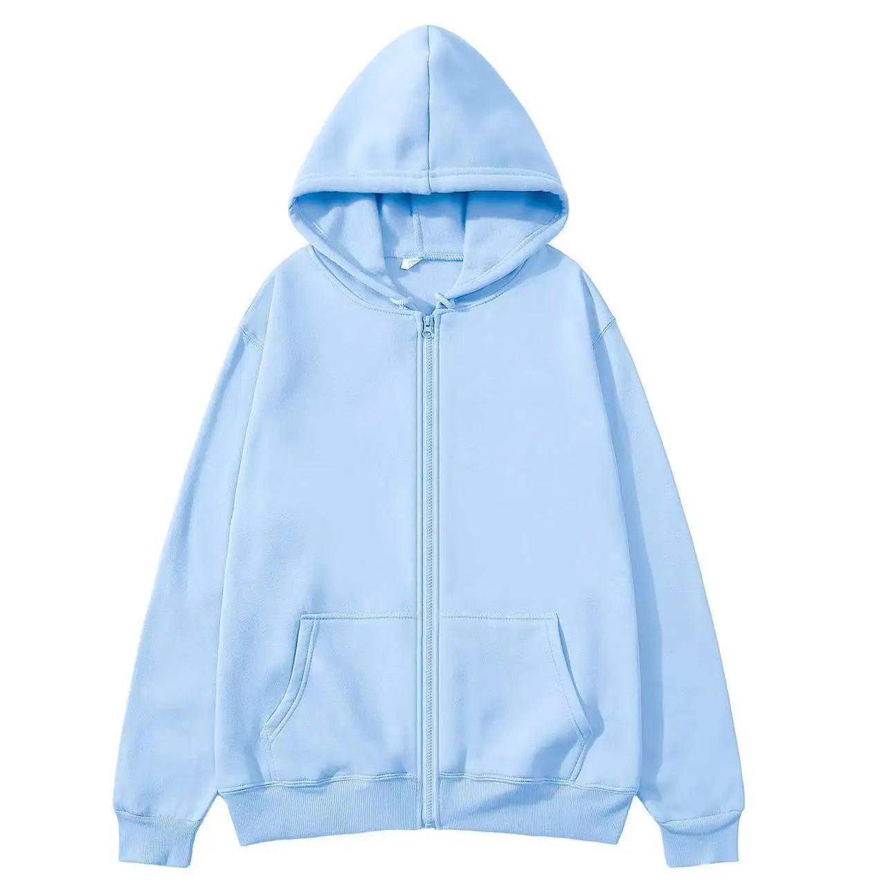 Men's Zip Up Hoodies Casual Zipper Jacket Coats Women Fleece Autumn Winter Harajuku Gothic Hooded Sweatshirts Sports Streetwear