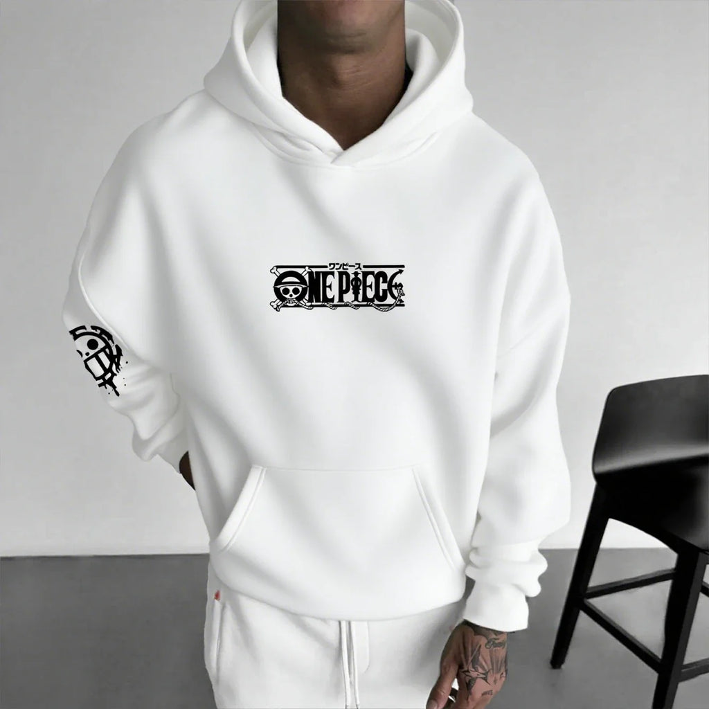 One Piece Chopper Anime Hoodie Men Women Pullover Sweatshirt Graphic Print Streetwear Casual New Spring Autumn Long Sleeve Top