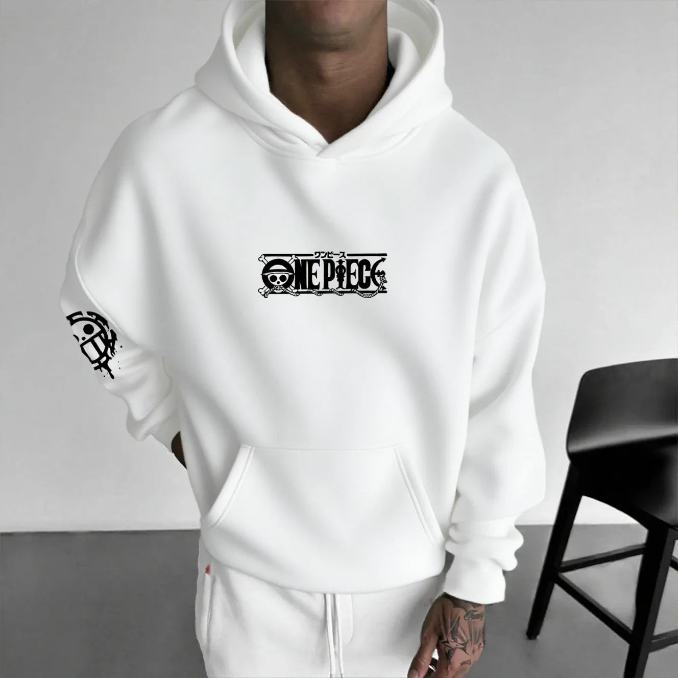 One Piece Chopper Anime Hoodie Men Women Pullover Sweatshirt Graphic Print Streetwear Casual New Spring Autumn Long Sleeve Top