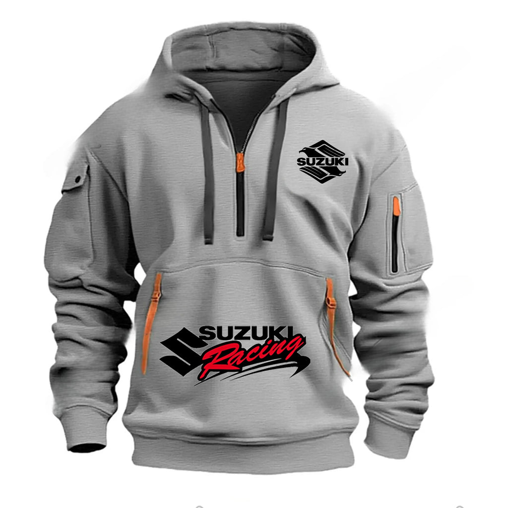men's hoodies. hooded sweatshirts. outdoor-style streetwear. motorcycle clothing. high-quality. warm winter