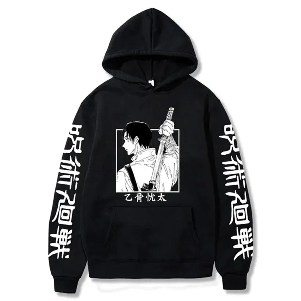 hoodies for man 3D Anime Satoru Gojo Printing Hooded Men Women Hoodies Prevalent Harajuku Manga Unisex Sweatshirt Men's clothing