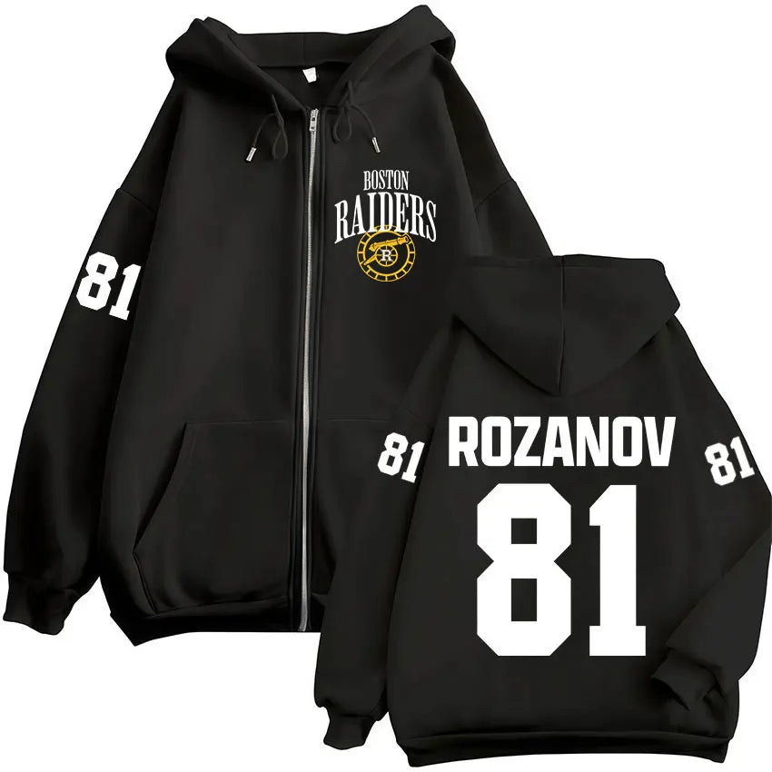 Zipper Hoodies Men's Women Clothing Fashion Zip Up Sweatshirts Jackets Coats