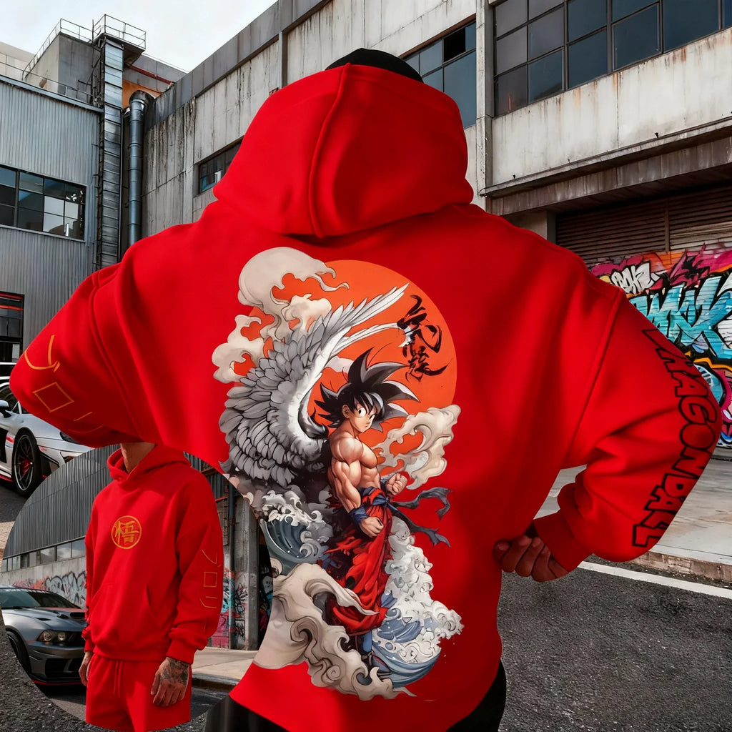 Printed Hoodie  Spring/Autumn New Men's and Women's Harajuku Large Daily Casual Parent Child Top