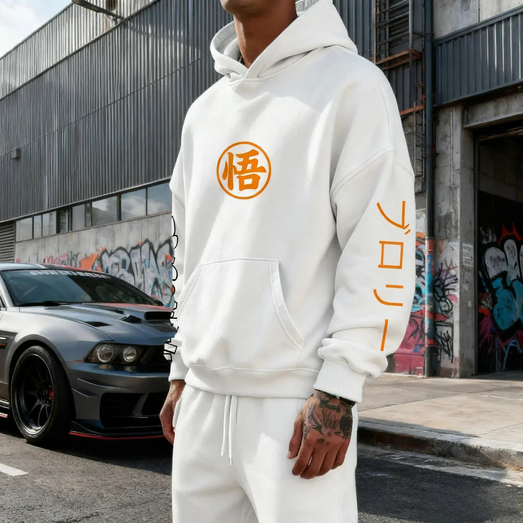Printed Hoodie  Spring/Autumn New Men's and Women's Harajuku Large Daily Casual Parent Child Top
