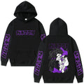 Hoodie Men Women Manga Retro Oversized Hooded Sweatshirt Unisex Fashion Trend Oversized Pullover Hoodies