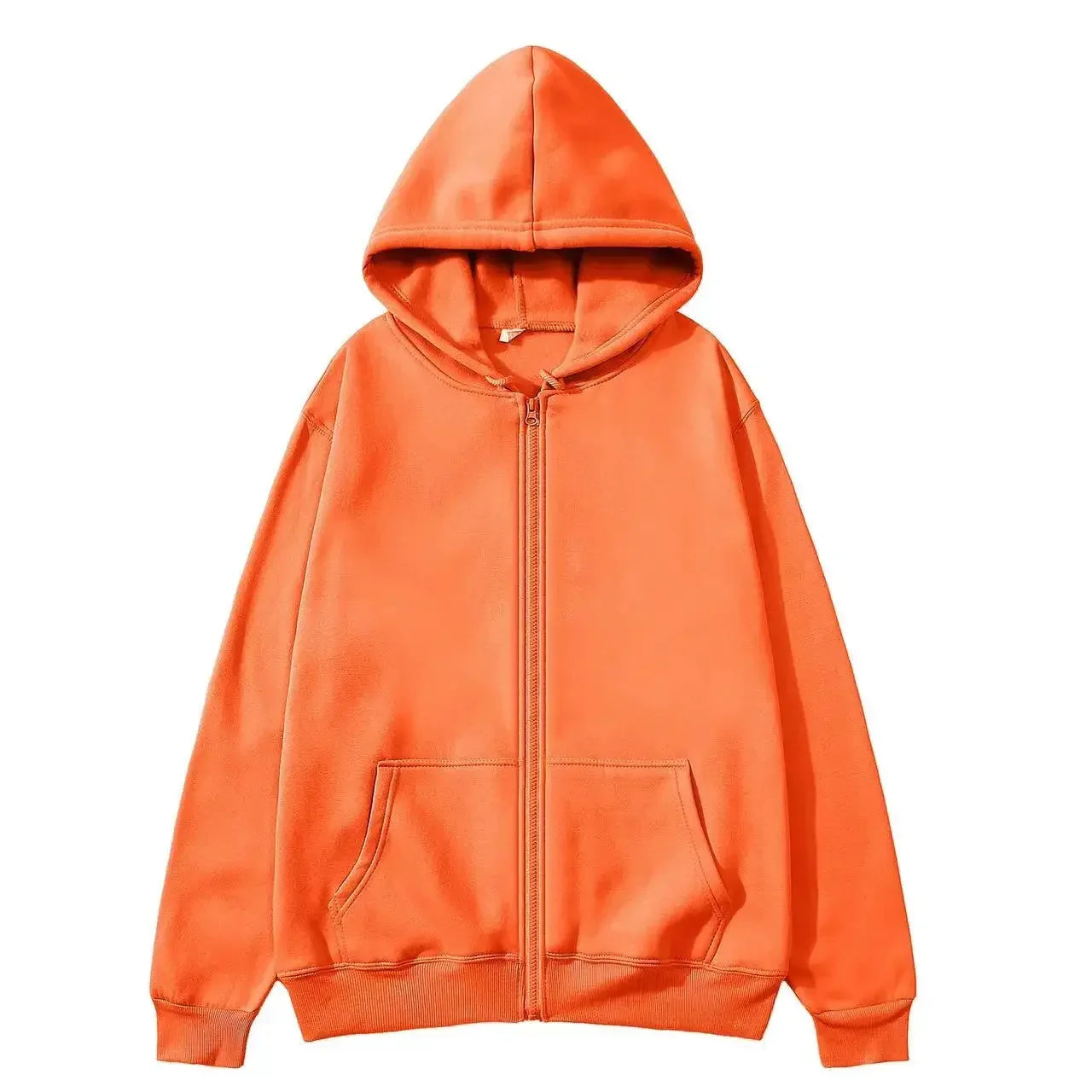 Men's Zip Up Hoodies Casual Zipper Jacket Coats Women Fleece Autumn Winter Harajuku Gothic Hooded Sweatshirts Sports Streetwear