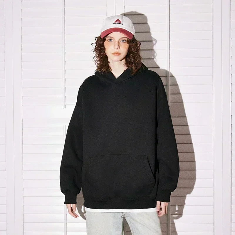 Anime Cotton Hoodie Gray Color Character Print with Multi Color Flame Dragon Creature Pattern Casual Streetwear