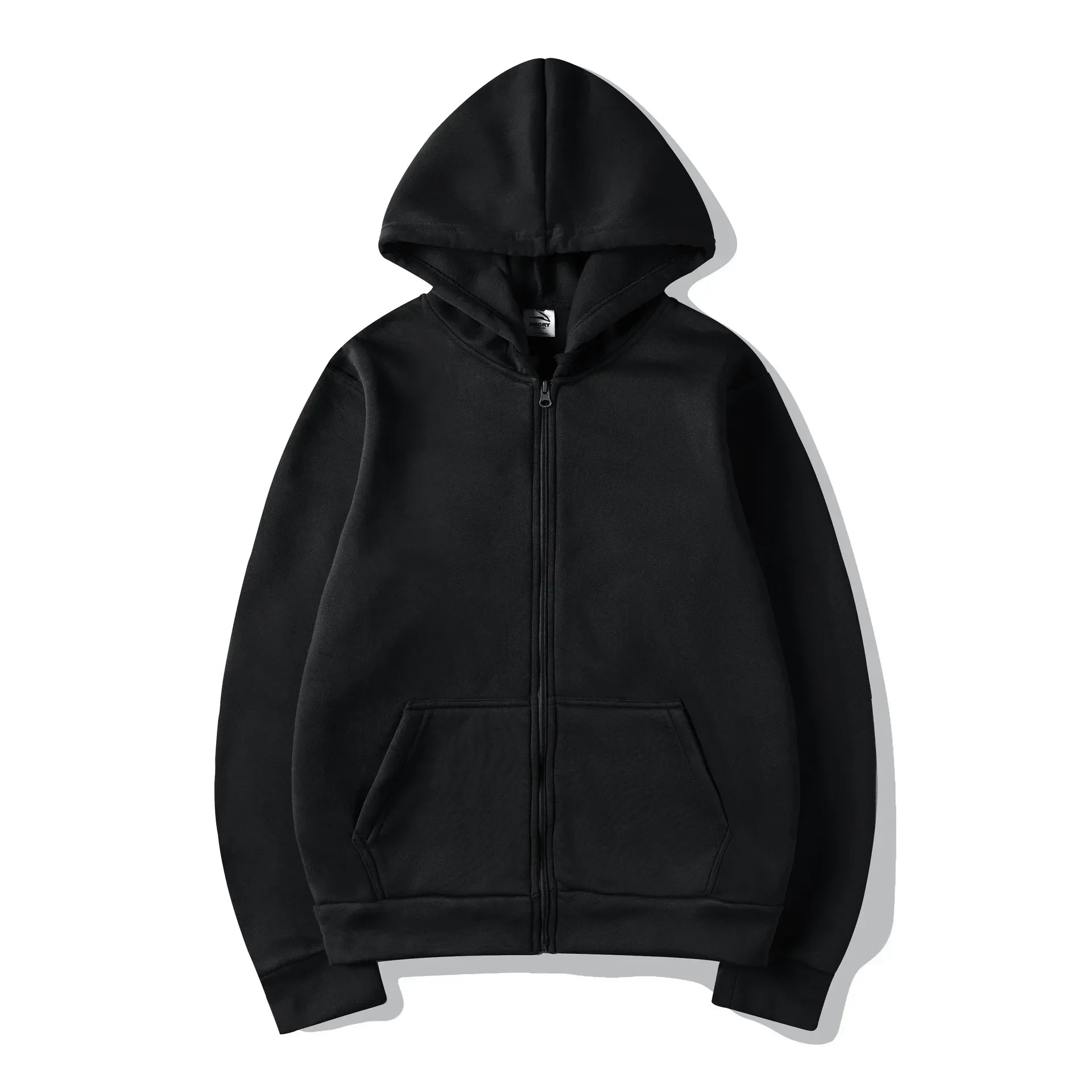 Men's Zip Up Hoodies Casual Zipper Jacket Coats Women Fleece Autumn Winter Harajuku Gothic Hooded Sweatshirts Sports Streetwear