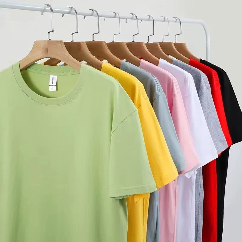 Oversized Unisex Pure Cotton T-shirt Demon Slayer Kochou Shinobu 2026 Summer New Product Anime Printed Casual Short Sleeved Top
