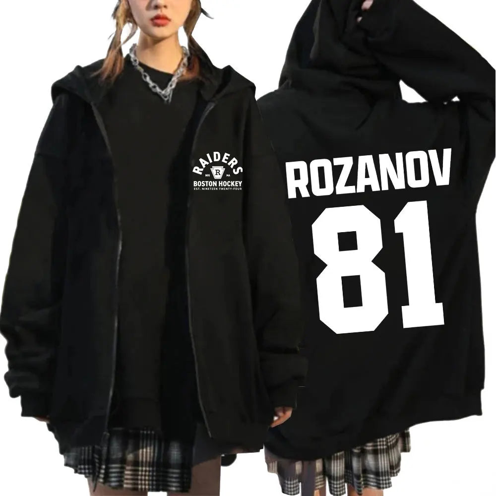 Zipper Hoodies Men's Women Clothing Fashion Zip Up Sweatshirts Jackets Coats