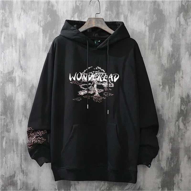 hoodie y2k clothes harajuku Men's anime hip-hop japanese streetwear Sweatshirt hoodies men kpop
