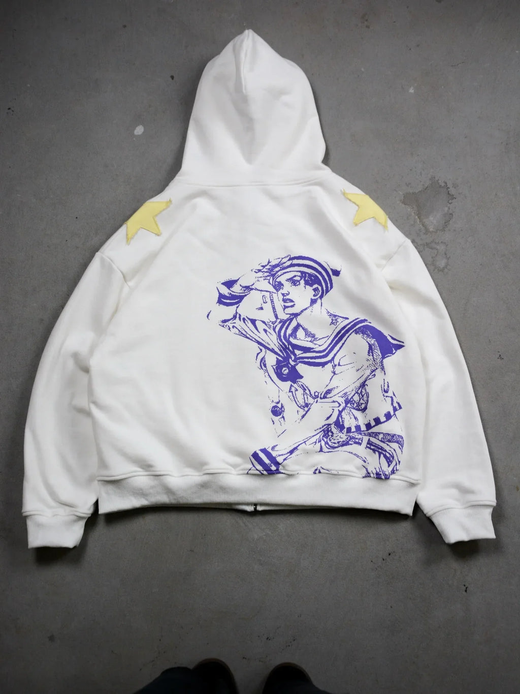 Harajuku Jojo Bizarre Adventure Zip Up Hoodies Oversized Mens Womens Zipper Hoodie Hip Hop CoupleS Y2k Street Sweatshirt