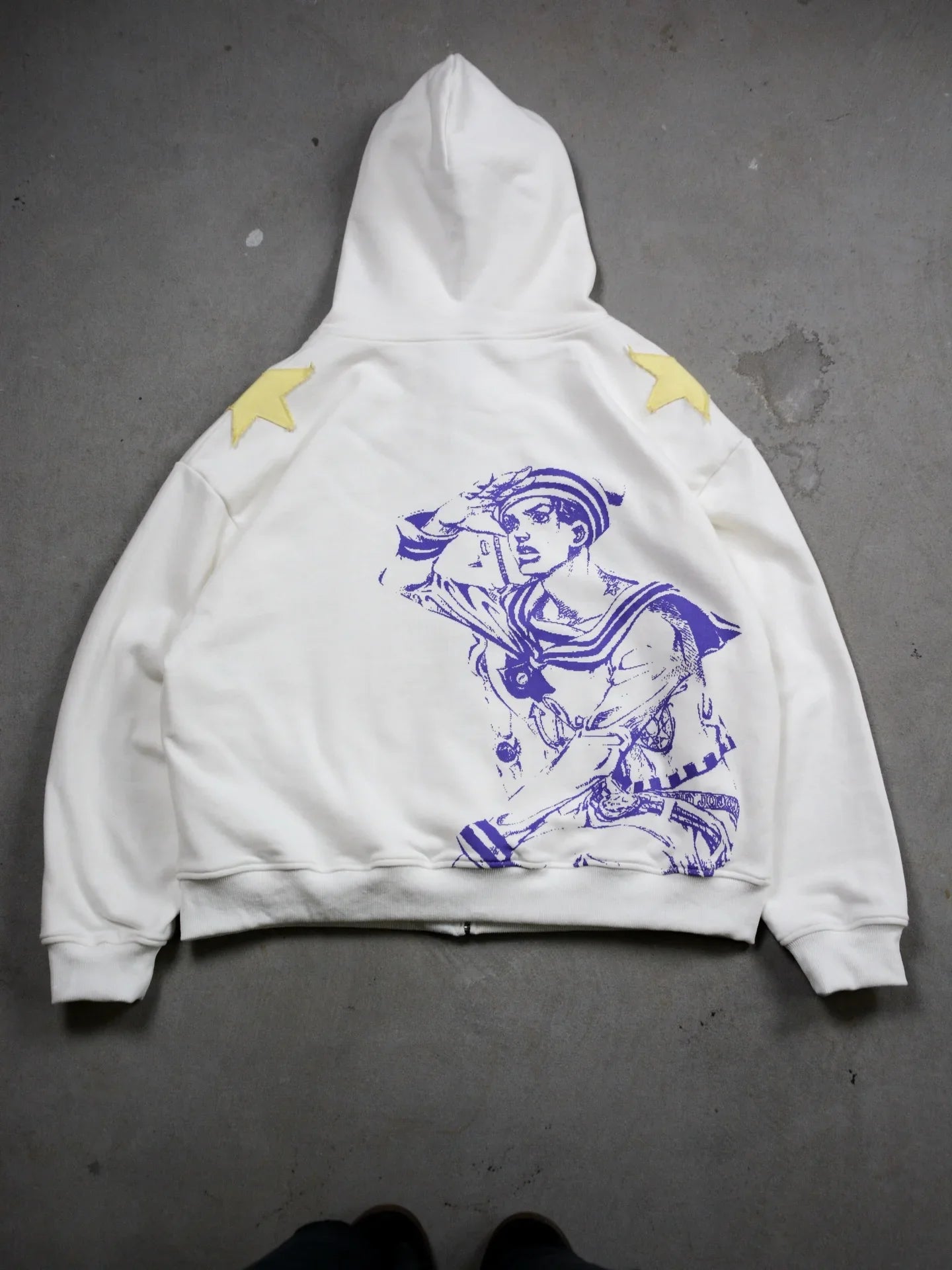 Harajuku Jojo Bizarre Adventure Zip Up Hoodies Oversized Mens Womens Zipper Hoodie Hip Hop CoupleS Y2k Street Sweatshirt