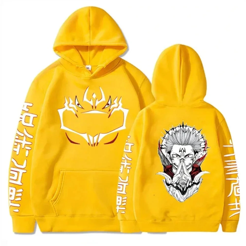 hoodies for man 3D Anime Satoru Gojo Printing Hooded Men Women Hoodies Prevalent Harajuku Manga Unisex Sweatshirt Men's clothing