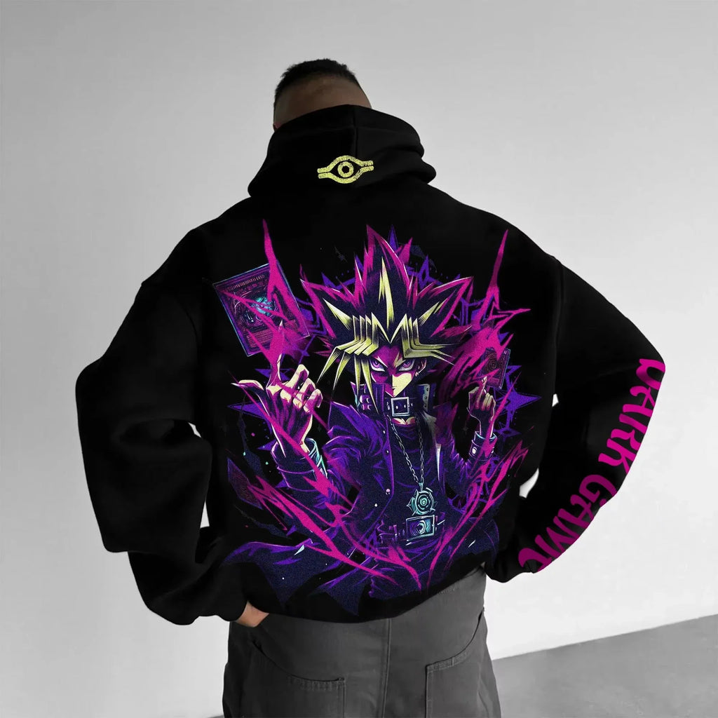 Hoodie 2025 Men's Autumn/Winter New ATEM Printed Harajuku Oversized Casual Loose Parent-child Top
