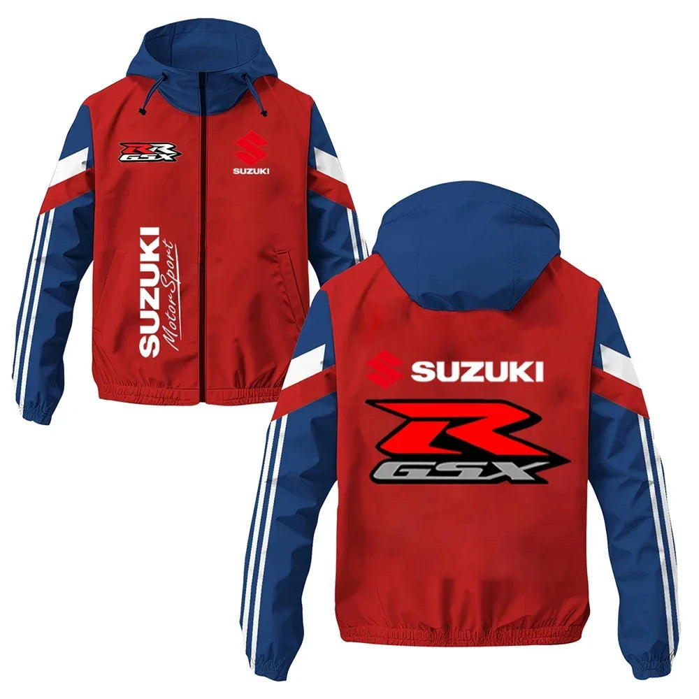 Racing Jacket Team Uniform Motorcycle Jacket Windproof Thin Sun-protective Clothing Outdoor Cycling Men's Jacket Y2K