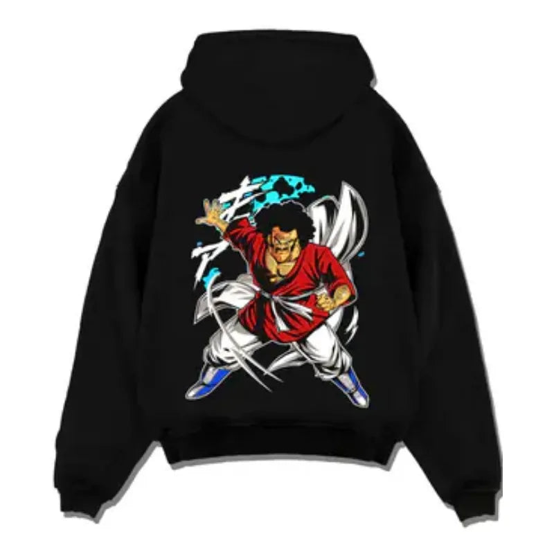 2025 Dragon Ball Men's Hoodies Autumn Winter Japanese Anime Mr Satan Graphic Clothing Y2K Sweatshirt 100% Cotton Male Causalwear