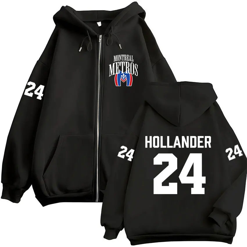 Zipper Hoodies Men's Women Clothing Fashion Zip Up Sweatshirts Jackets Coats