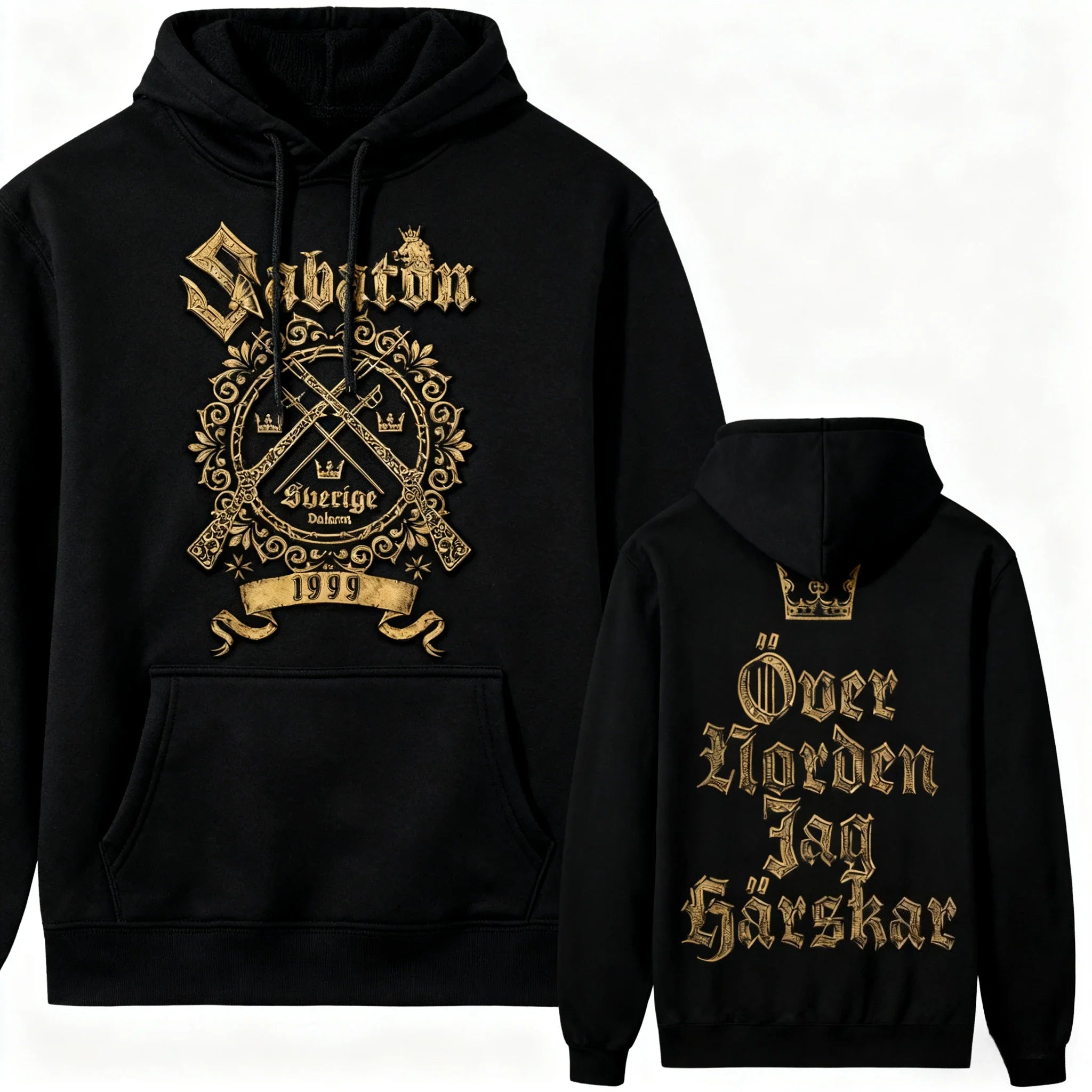 Swiss Fallon Rock Music Band New Hoodies Sabaton Classic Print Women Men Vintage Fashion Hoody Street Y2k Overszied Sweatshirts