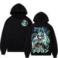 Dragon Shiryu Pattern Autumn Winter Hoodie Harajuku Double-sided Printed Men's Women's Y2k Street Long Sleeved Top