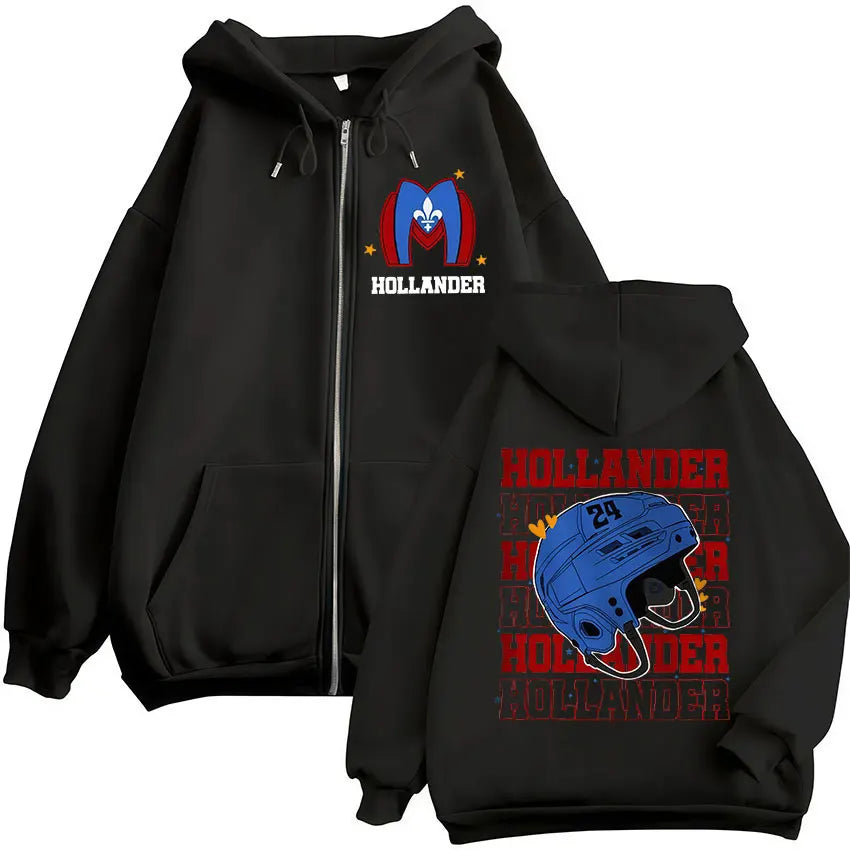 Zipper Hoodies Men's Women Clothing Fashion Zip Up Sweatshirts Jackets Coats