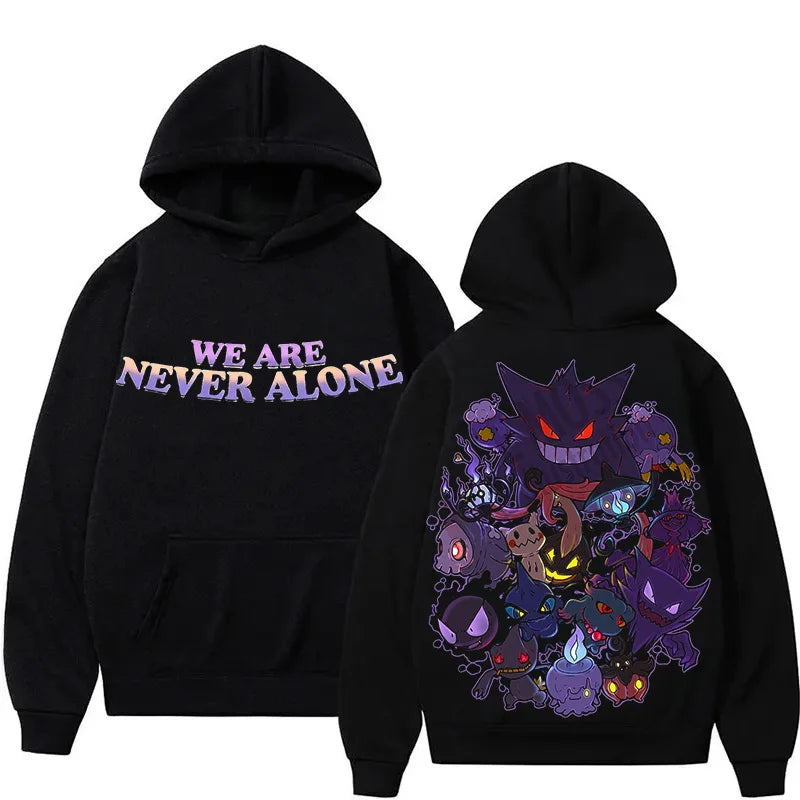 Game Halloween Limited Hoodie for Men Women 2025 Autumn/winter New Mimikyu Joint Y2K Large Size Loose Casual Sweater Top