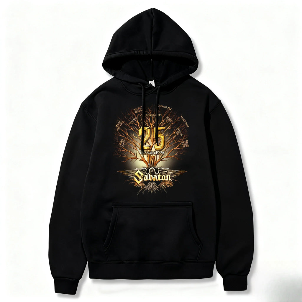 Swiss Fallon Rock Music Band New Hoodies Sabaton Classic Print Women Men Vintage Fashion Hoody Street Y2k Overszied Sweatshirts