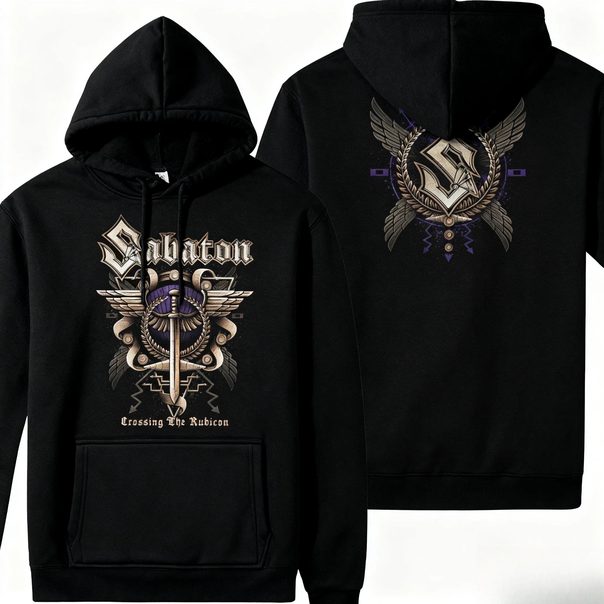 Swiss Fallon Rock Music Band New Hoodies Sabaton Classic Print Women Men Vintage Fashion Hoody Street Y2k Overszied Sweatshirts
