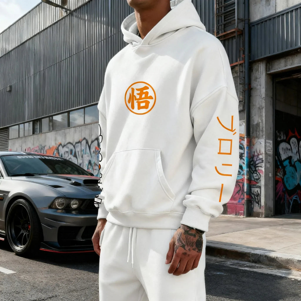Printed Hoodie  Spring/Autumn New Men's and Women's Harajuku Large Daily Casual Parent Child Top