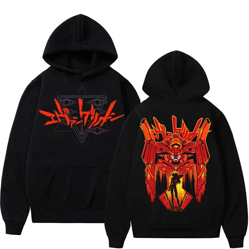 Hoodies Anime Men Hoodie Sweatshirts Casual Long Sleeve Pullovers Hooded Sweater Cartoon Warm Hoody Tops Gifts