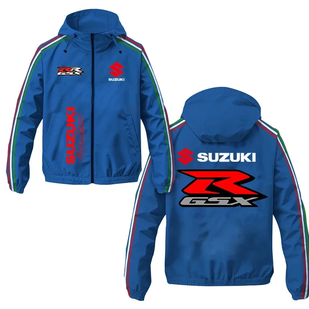 Racing Jacket Team Uniform Motorcycle Jacket Windproof Thin Sun-protective Clothing Outdoor Cycling Men's Jacket Y2K