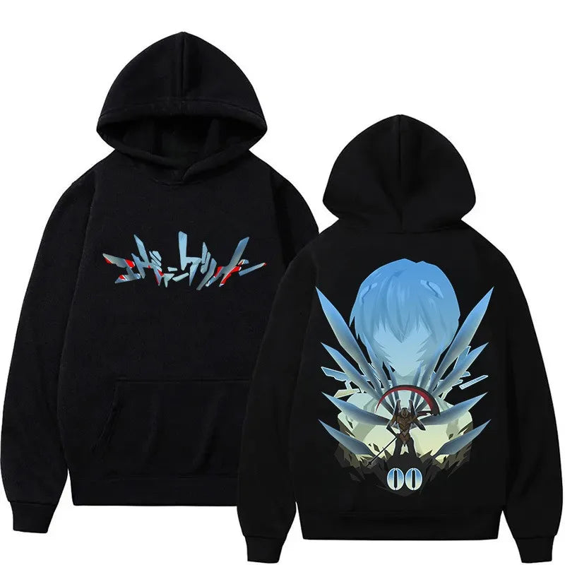 Anime Hoodies Men Hoodie Sweatshirts Casual Long Sleeve Pullovers Hooded Sweater Cartoon Warm Hoody Tops Gifts