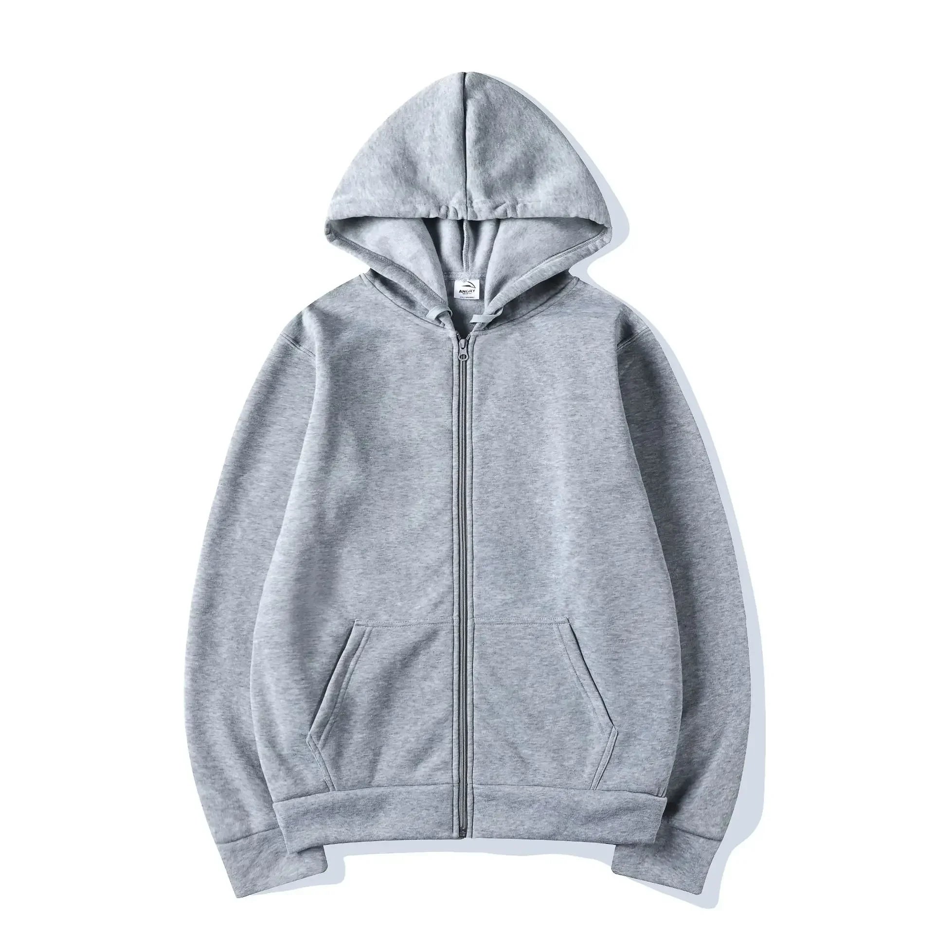 Men's Zip Up Hoodies Casual Zipper Jacket Coats Women Fleece Autumn Winter Harajuku Gothic Hooded Sweatshirts Sports Streetwear