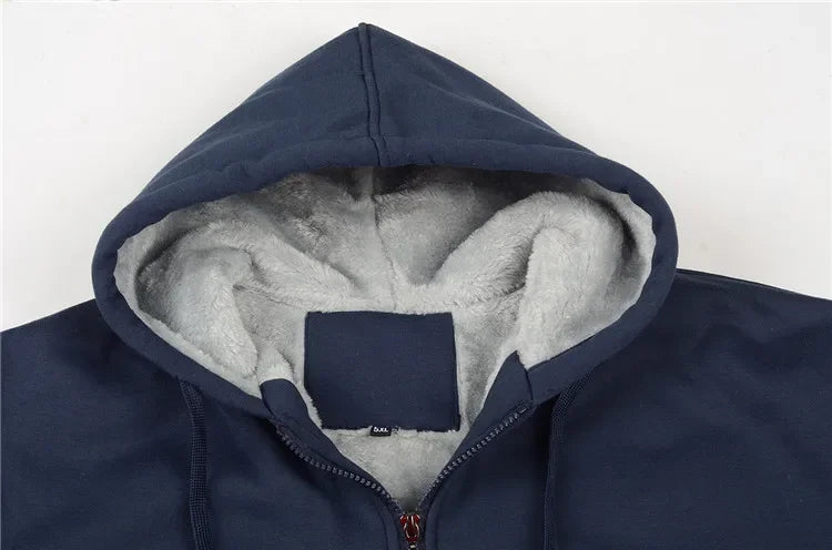 Hoodies Men Coat Winter Warm Fleece Github Programmer Sweatshirts Jacket