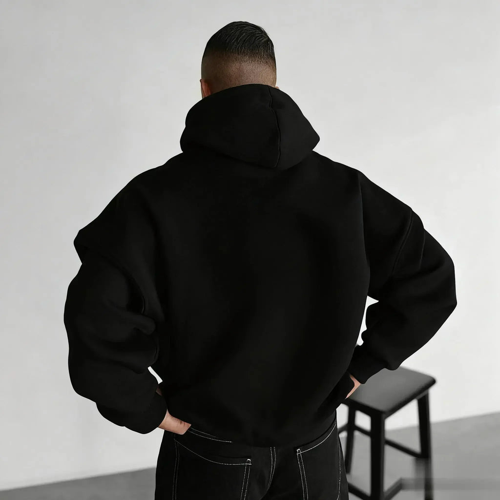 Oversized Anime Men's Pullover Hoodie One Piece Luffy Streetwear Vintage Winter Women Loose Sweatshirt Long-Sleeve Y2k Clothes