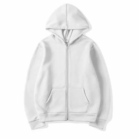 Men's Zip Up Hoodies Casual Zipper Jacket Coats Women Fleece Autumn Winter Harajuku Gothic Hooded Sweatshirts Sports Streetwear
