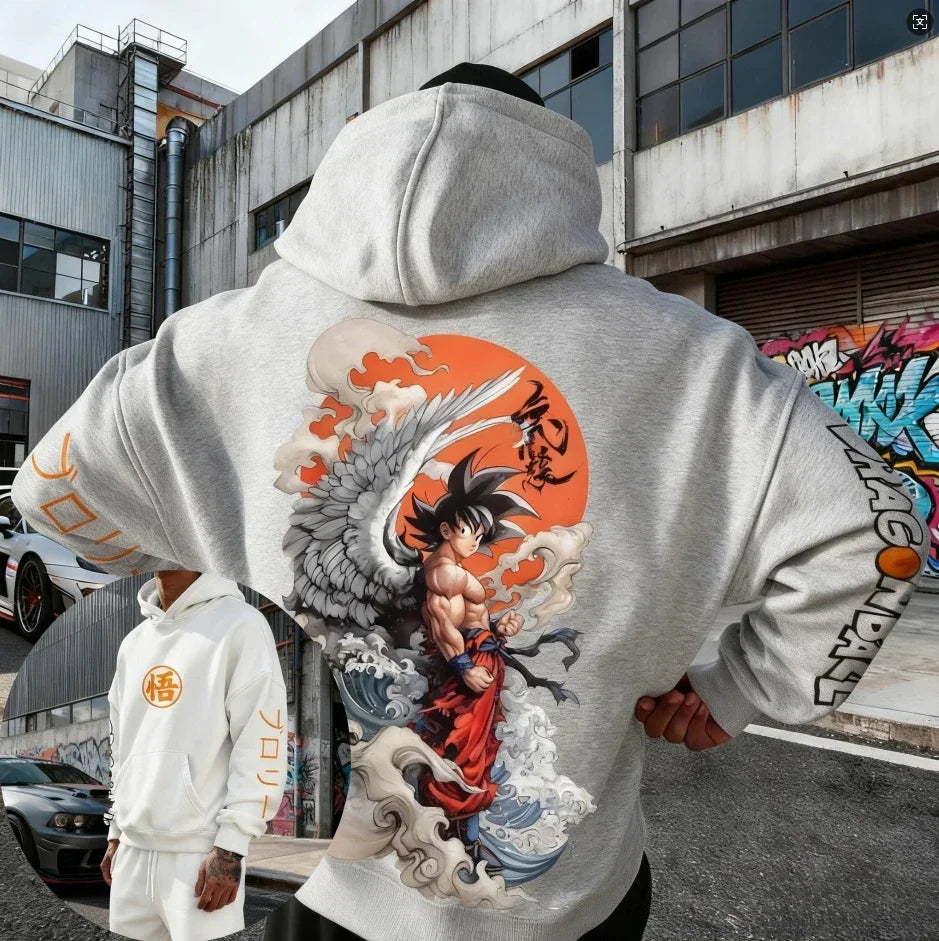 Printed Hoodie  Spring/Autumn New Men's and Women's Harajuku Large Daily Casual Parent Child Top