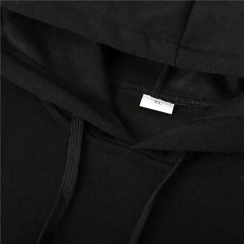 Men Autumn Winter 100%Cotton Zipper Hoodie Women Casual Harajuku Demon Slayer Japanese anime Long Sleeve Y2K Coat Top